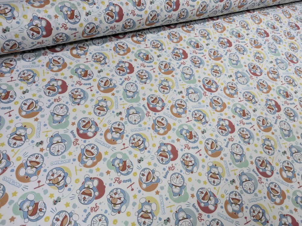Algodón 100%, Doraemon colores