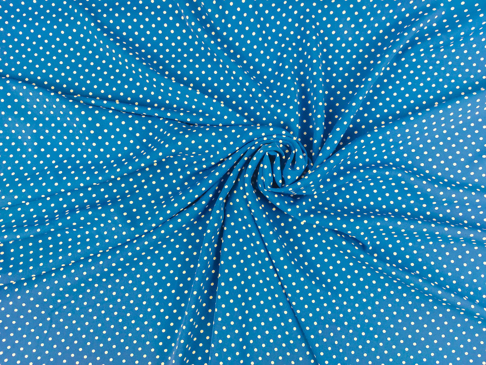 Crespón Abril fondo color lunar blanco 4mm