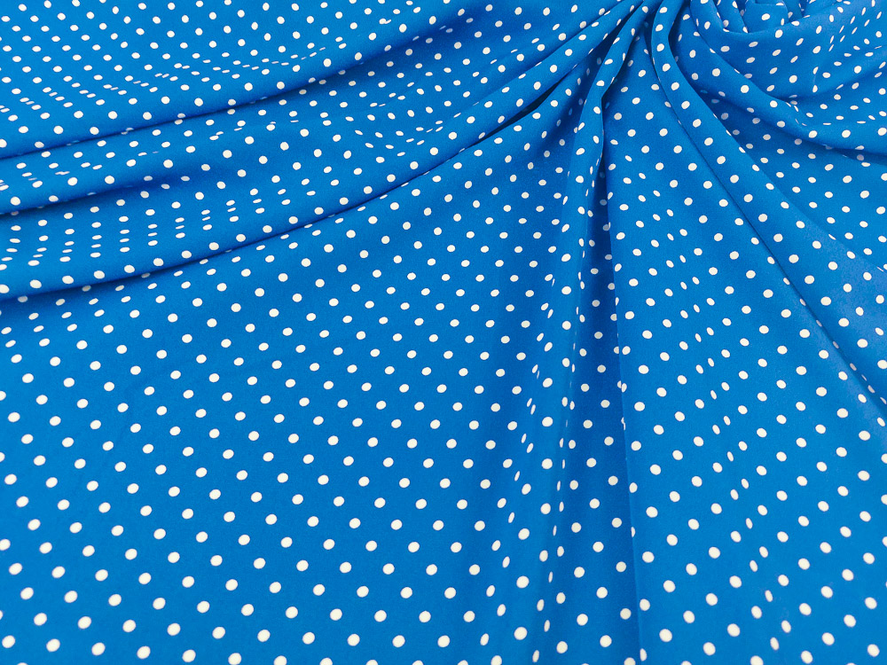 Crespón Abril fondo color lunar blanco 4mm