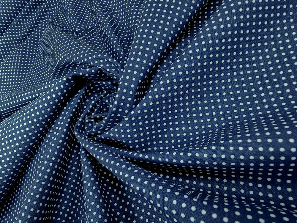 Popelin algodón topito