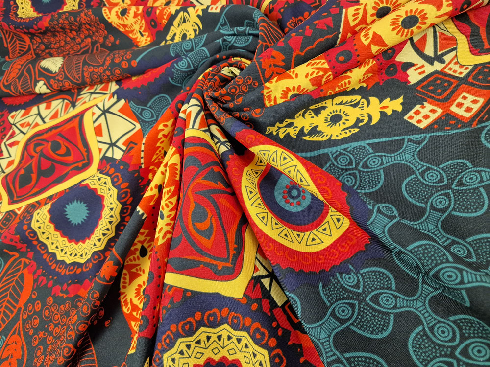 Strech estampado africano