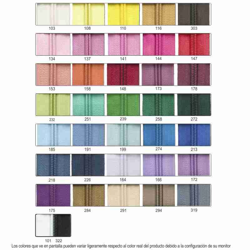 Cremallera regional 60cm