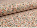 Algodón 100% Fleur liberty Coral