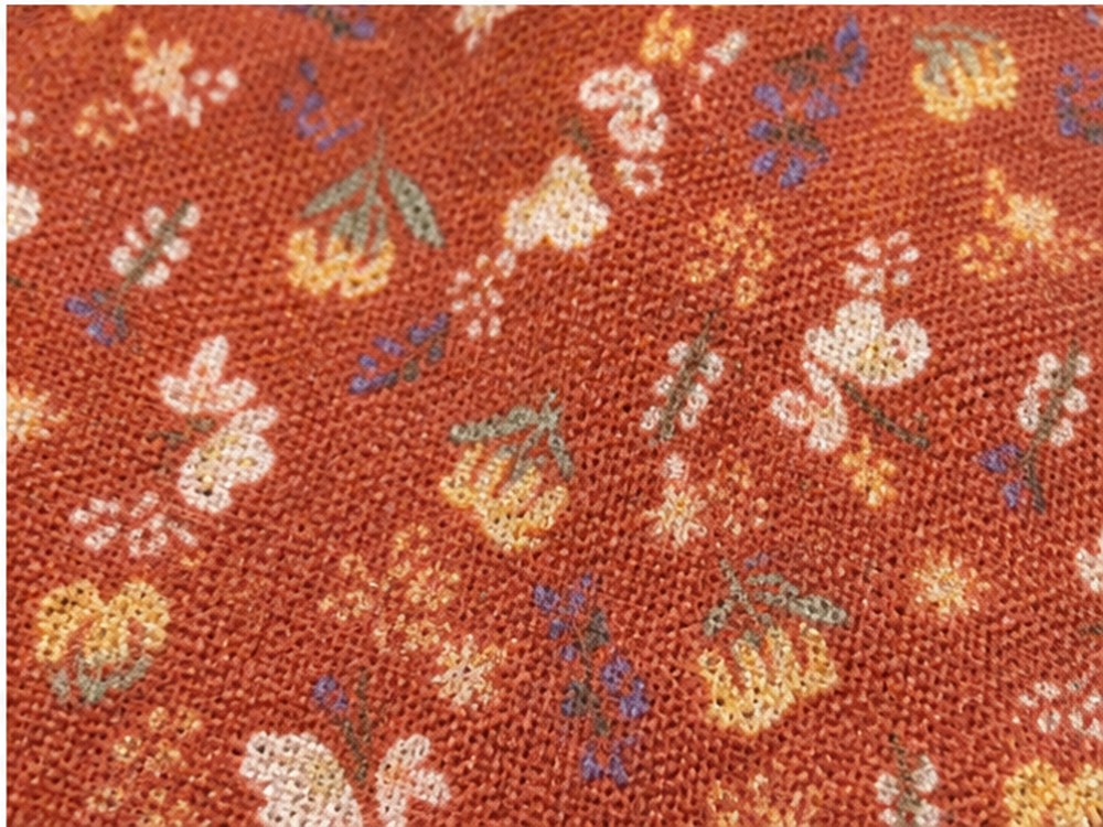 Algodón aspecto lino Euphoria coral