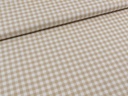 Algodón 100% vichy 10mm camel