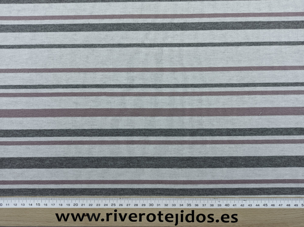 Punto sudadera rayas