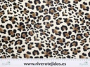 Lycra estampado de leopardo