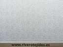Piqué con florecilla gris