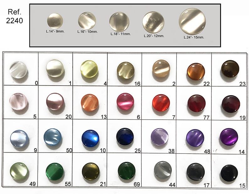 Botón perla blanco 12mm