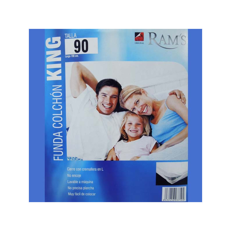 Funda de colchón Ram’s modelo King