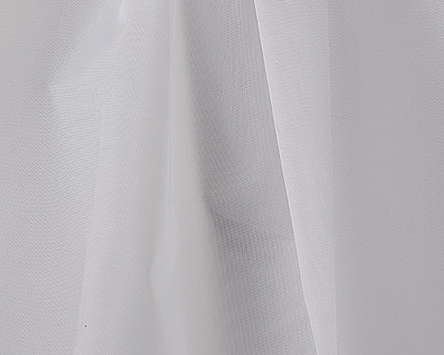 0,70m Organdí blanco