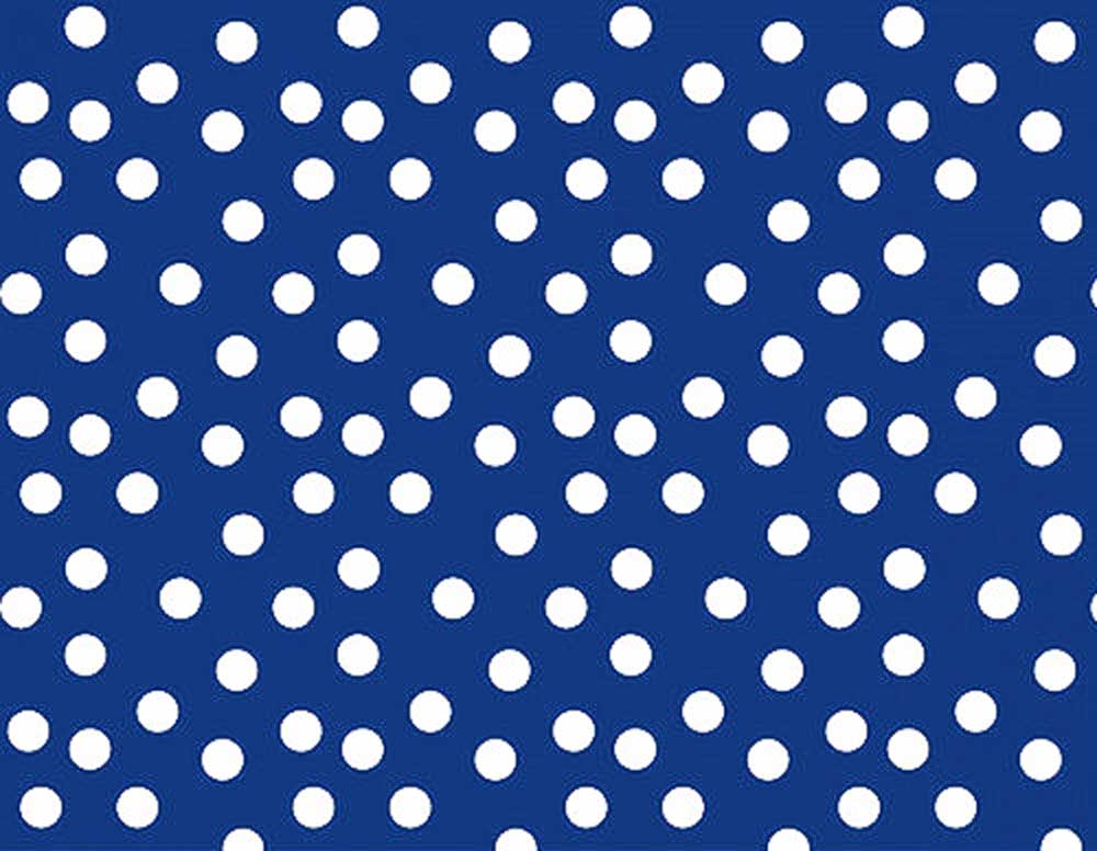 Strech azulina lunar blanco desordenado 15mm