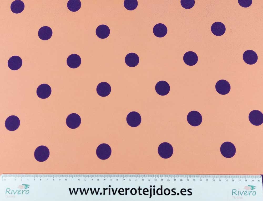 Strech fondo mandarina lunar morado