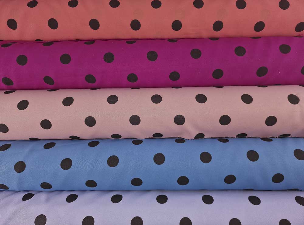 Strech fondo color lunar negro 25mm