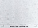 Perforado blanco dibujo formando círculos