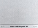 Perforado blanco de flores caladas