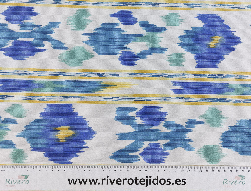 Loneta resinada mallorquina azulina