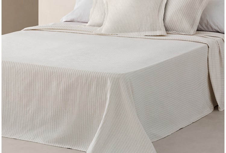 Colcha piqué de algodón modelo Mediterránea