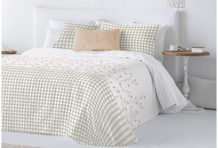 Colcha bouti termosellada est. FUNDECO reversible Cyntia caldera