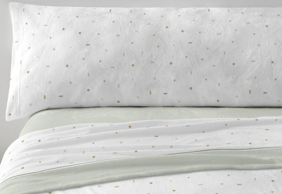 Sábana coralina Burrito blanco 997-04 menta