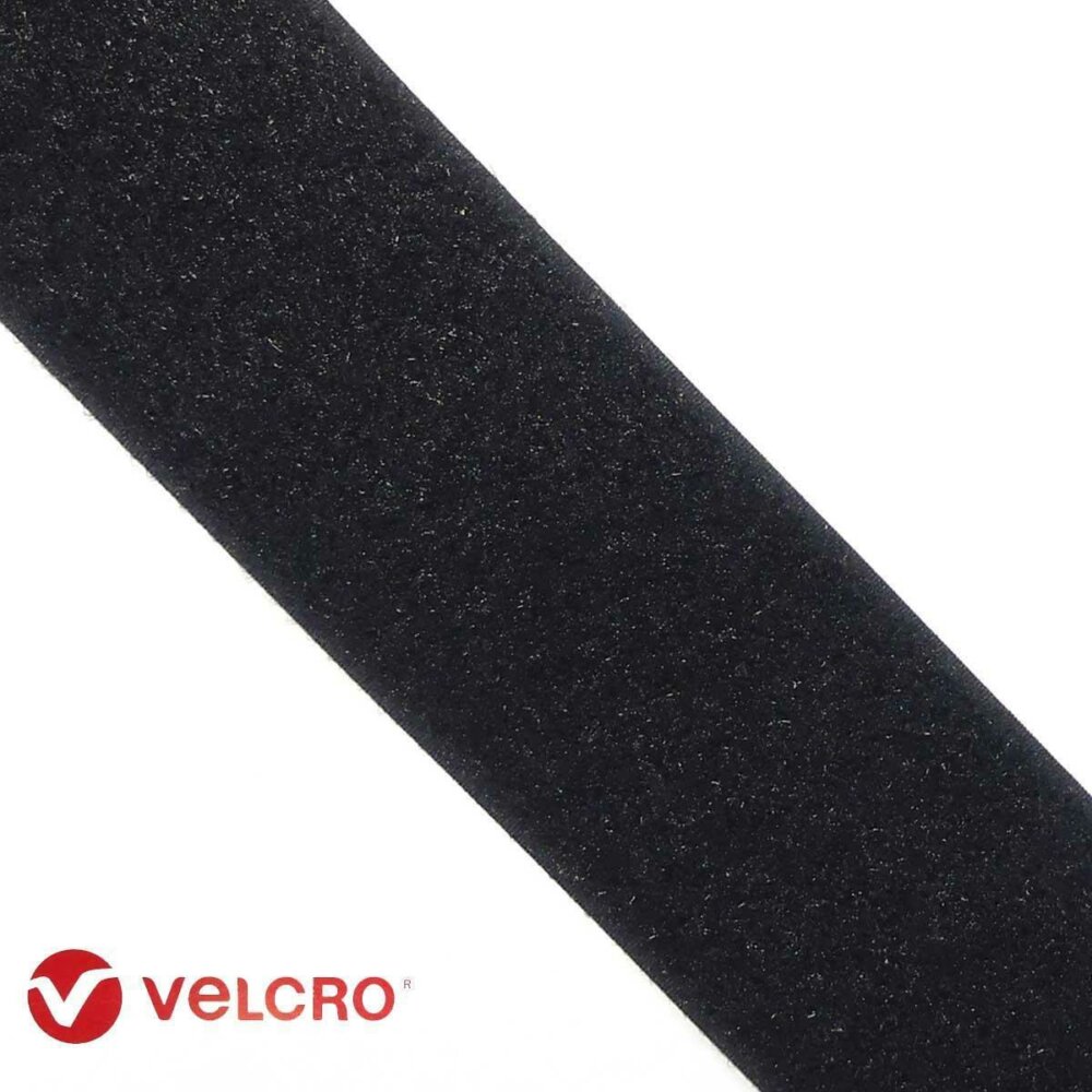 Velcro adhesivo hembra negro 5cm