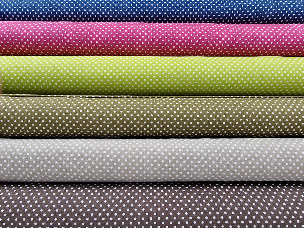 Popelin algodón topito