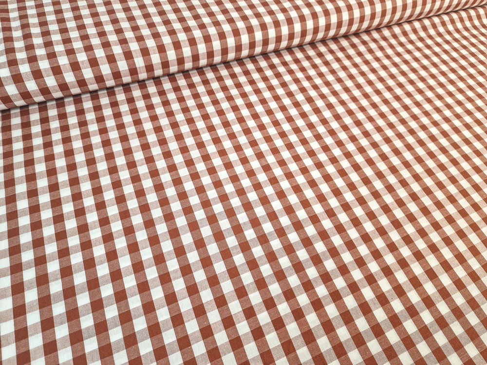 Popelin algodón vichy 9mm