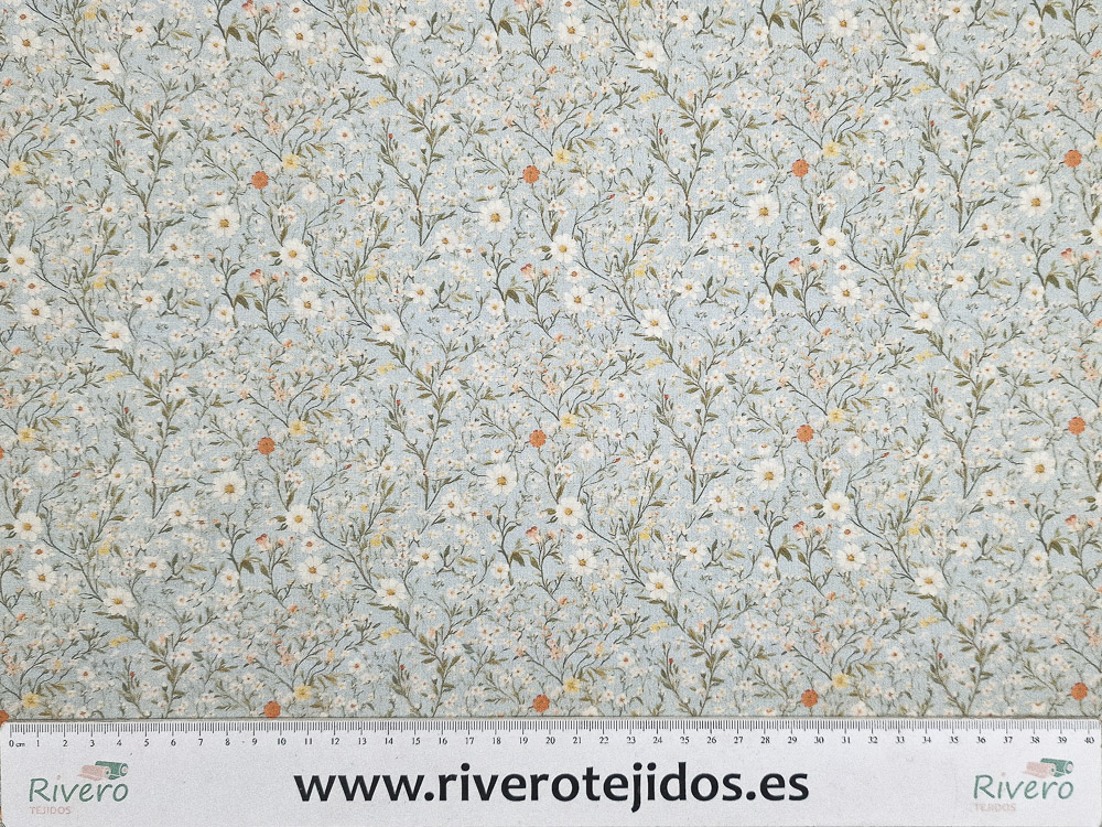 Algodón 100% Natura agua