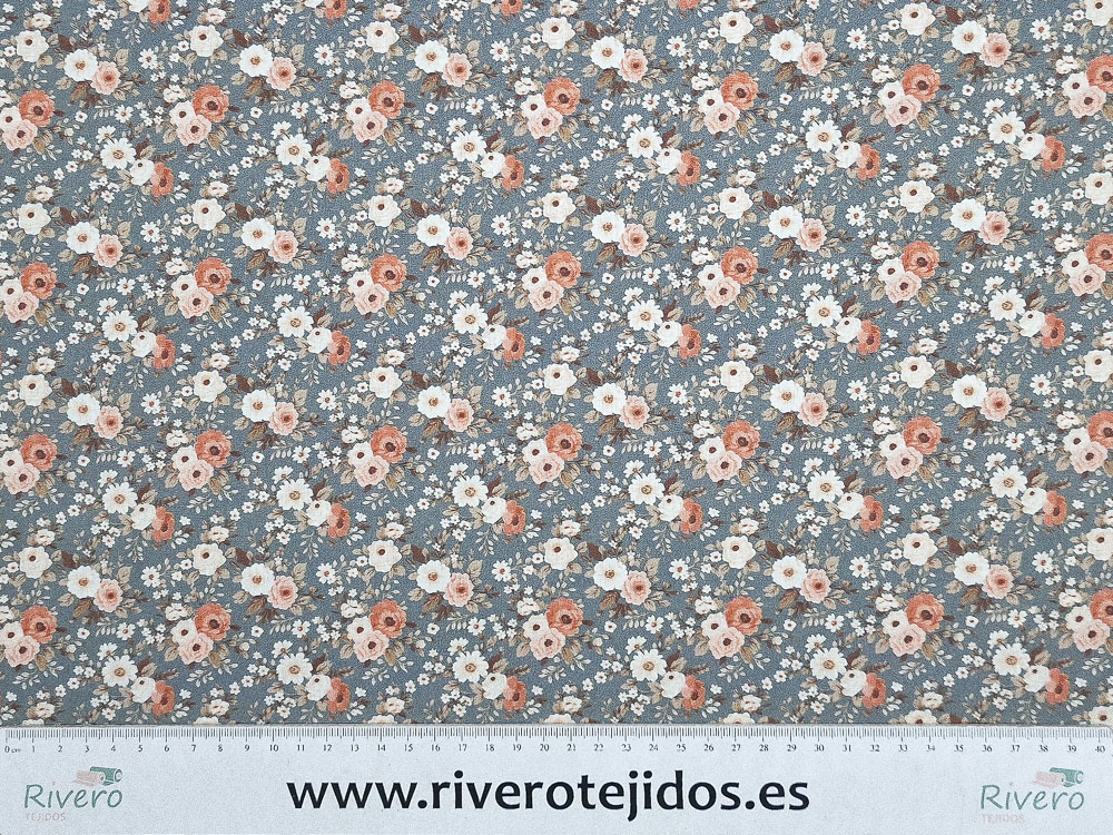 Algodón 100% Natura salmón