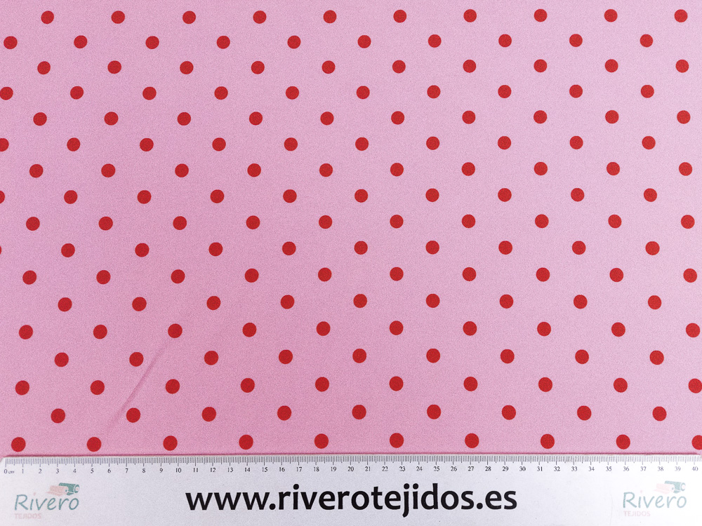 Strech rosa lunar rojo