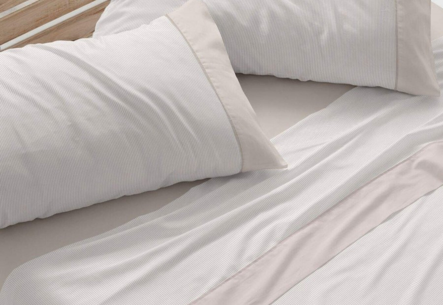 J.Sábana Burrito Blanco Claro de Luna 297-18 Beige