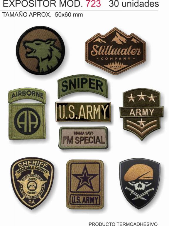 Parches adhesivos 723