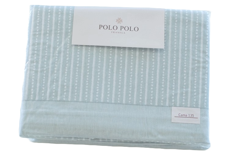 J.Sábana Invierno 100% Algodón Franela POLO POLO Roble verde
