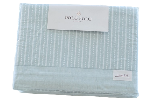 J.Sábana Invierno 100% Algodón Franela POLO POLO Roble verde