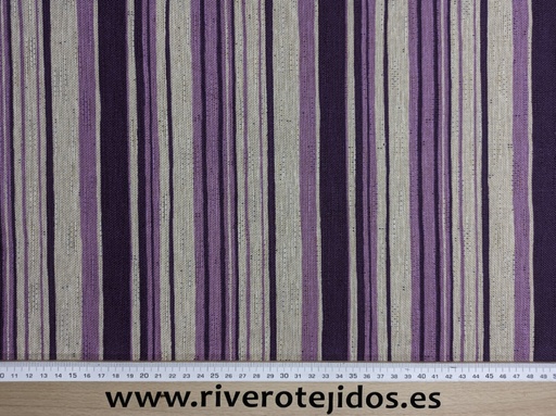 [6.0000] 1,20m Jacquard rayas lilas