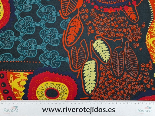 [6.9000] Strech estampado africano