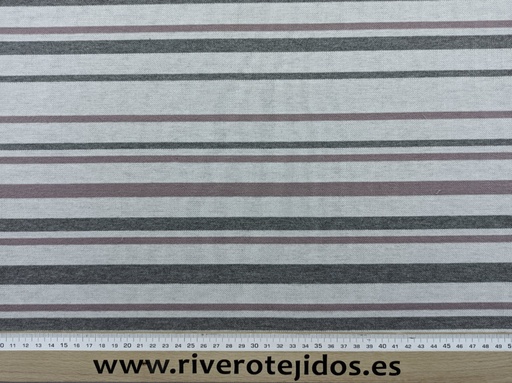 [6.9500] Punto sudadera rayas