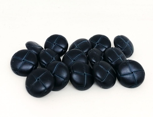 Botón imitación azul 25mm