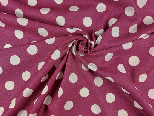 Poli-lino fondo color lunar crudo 30mm