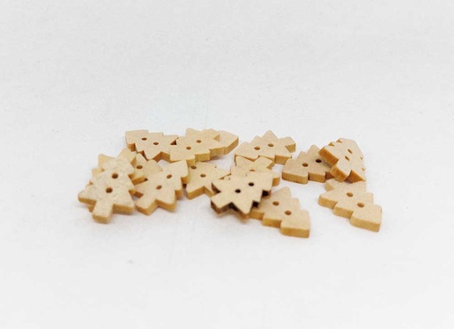 [2300220000001] Botón madera árbol