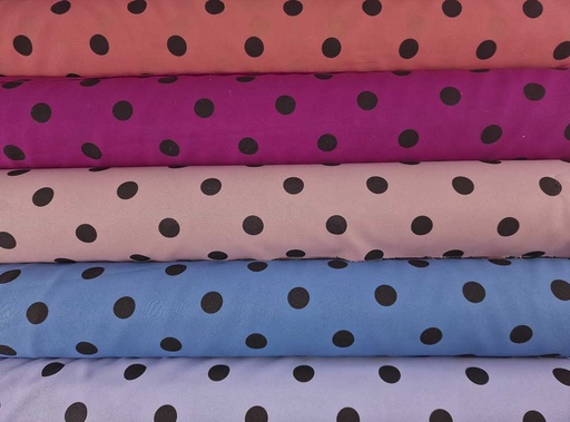 Strech fondo color lunar negro 25mm