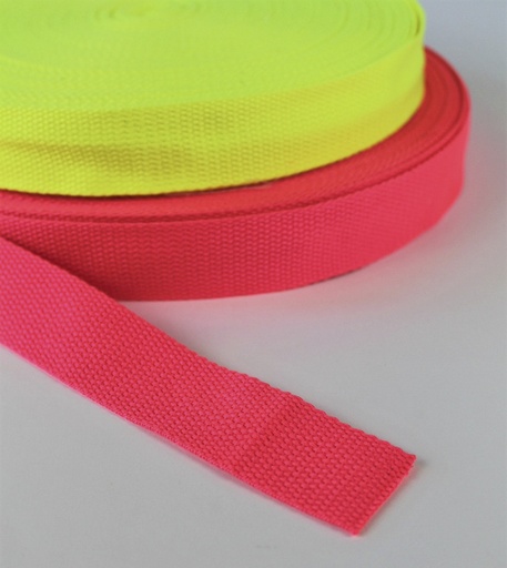 Cinta mochila flúor 30mm
