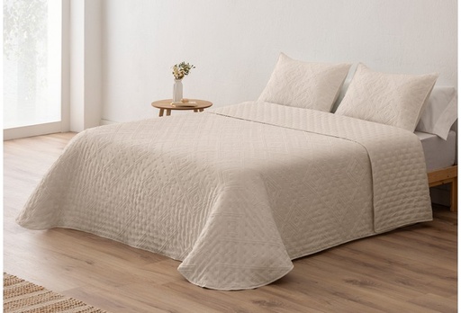 [0249064376910] Colcha bouti suave relieve DN MODA reversible Pilar lino