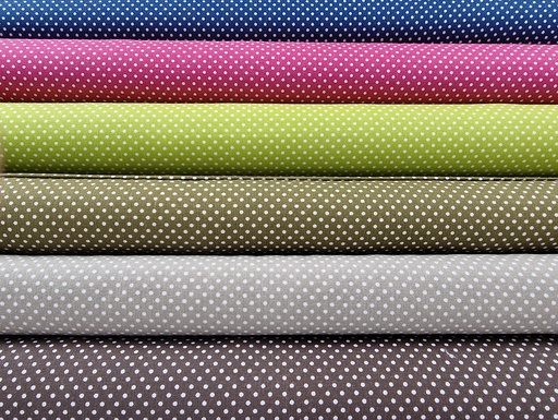 Popelin algodón topito