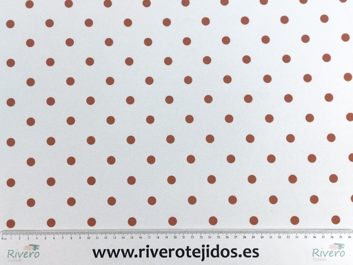 [010-B-2469] Strech fondo blanco lunar teja