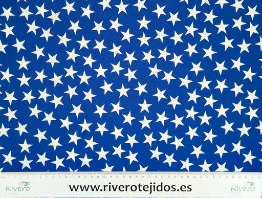[STRE1] Strech azulina estrellas blancas