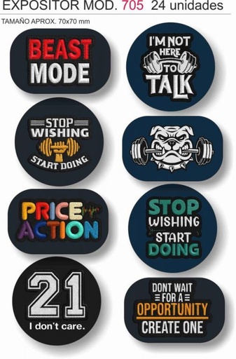 Parches adhesivos 705