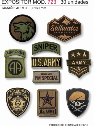 Parches adhesivos 723
