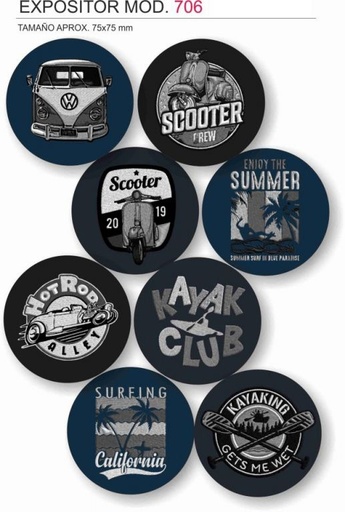 Parches adhesivos 706