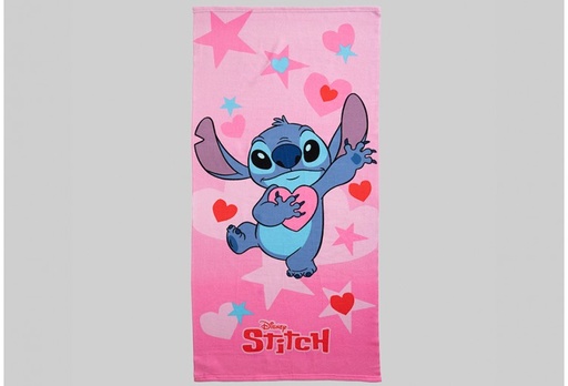 Toalla microfibra Licencia Lilo & Stitch HEARTS